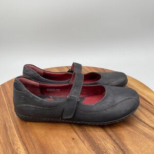 Born Shoes Womens Size 8 M Black Leather Mary Jane Casual Comfort Going Out